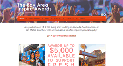Desktop Screenshot of bayareainspireawards.org